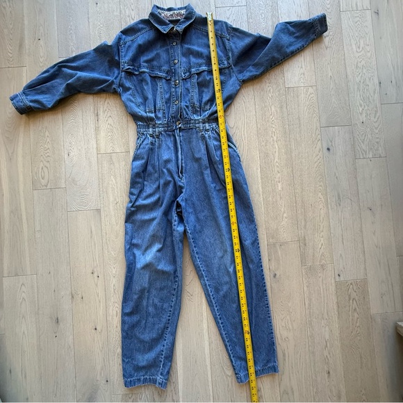 Vintage Women's Denim Jumpsuit Size Small - Picture 3 of 8
